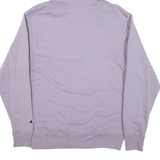 CHAMPION Womens Purple Hoodie S