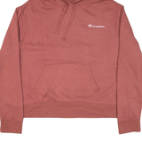 CHAMPION Womens Red Hoodie XL