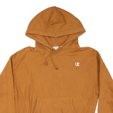 CHAMPION REVERSE WEAVE Womens Brown Hoodie M
