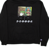 CHAMPION Sinner Mens Black Hoodie L