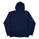 CARHARTT Mens Blue Hoodie Full Zip XL