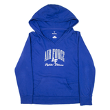 FANATICS Air Force Fightin' Falcons Womens Blue Hoodie USA L