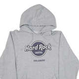 HARD ROCK CAFE Orlando Womens Grey Hoodie USA M