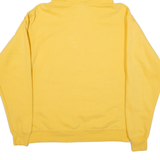 DISNEY Womens Yellow Hoodie S