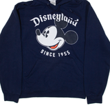 DISNEY Mickey Mouse Womens Blue Hoodie S