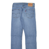 LEVI'S 513 Jeans Mens Blue Slim Straight Stone Wash W30 L32