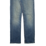 LEVI'S 514 Jeans Mens Blue Slim Straight Stone Wash W29 L30