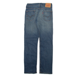 LEVI'S 514 Jeans Mens Blue Slim Straight Stone Wash W29 L30