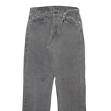 LEVI'S 505 Jeans Orange Tab Mens Grey Straight 90s Stone Wash W26 L29