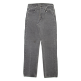LEVI'S 505 Jeans Orange Tab Mens Grey Straight 90s Stone Wash W26 L29