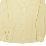 Womens Shirt Shirt Yellow V-Neck Long Sleeve M