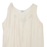 POSITIV Womens Vest Beige Sleeveless L