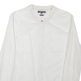 TOMMY HILFIGER Womens Shirt White Long Sleeve L