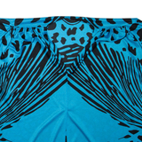 Womens Printed Blouse Blue Spotted L