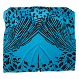 Womens Printed Blouse Blue Spotted L