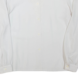 Womens Blouse White Long Sleeve XL