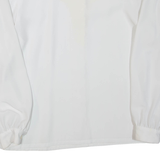 Womens Blouse White Long Sleeve XL