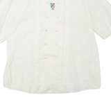 Womens Shirt White Collared L