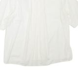 Womens Shirt White Collared L