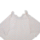 Cape Womens Printed Blouse White Spotted S