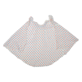 Cape Womens Printed Blouse White Spotted S