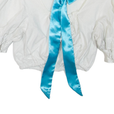 Womens Cropped Blouse White M