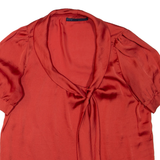 ZARA Womens Blouse Red S