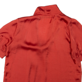 ZARA Womens Blouse Red S