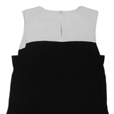 ZARA Womens Vest Black Sleeveless Colourblock XS