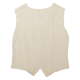 CLOCK HOUSE Womens Top Beige Sleeveless M