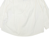 ZARA Womens Blouse White 3/4 Sleeve S