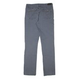 LEVI'S Womens Jeans Grey Regular Straight W31 L34