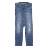 LEVI'S 511 Jeans Custom Mens Blue Slim Straight Stone Wash W30 L31
