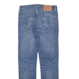 LEVI'S 511 Jeans Custom Mens Blue Slim Straight Stone Wash W30 L31