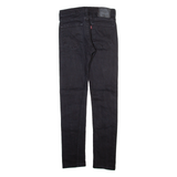 LEVI'S 510 Jeans Mens Black Slim Skinny W28 L32