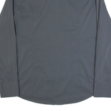 HUGO BOSS Extra Slim Mens Plain Shirt Grey Long Sleeve L