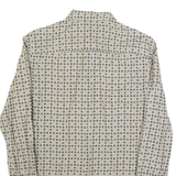 ALL SAINTS Mens Shirt Beige Spotted Long Sleeve S
