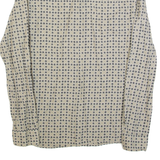 ALL SAINTS Mens Shirt Beige Spotted Long Sleeve S