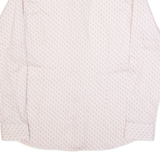 TED BAKER Mens Shirt Pink Crazy Pattern Long Sleeve M