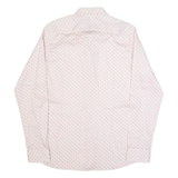 TED BAKER Mens Shirt Pink Crazy Pattern Long Sleeve M