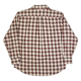 TOMMY HILFIGER Mens Shirt Red Check Long Sleeve XL
