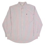 TIMBERLAND Mens Shirt Red Check Long Sleeve XL