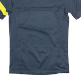 NIKE Barcelona FC Mens Football Shirt Jersey Blue Crew Neck S