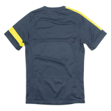 NIKE Barcelona FC Mens Football Shirt Jersey Blue Crew Neck S