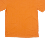 KARL KANI Mens T-Shirt Orange Crew Neck S