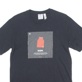 CHAMPION Basketball Mens T-Shirt Black Crew Neck S