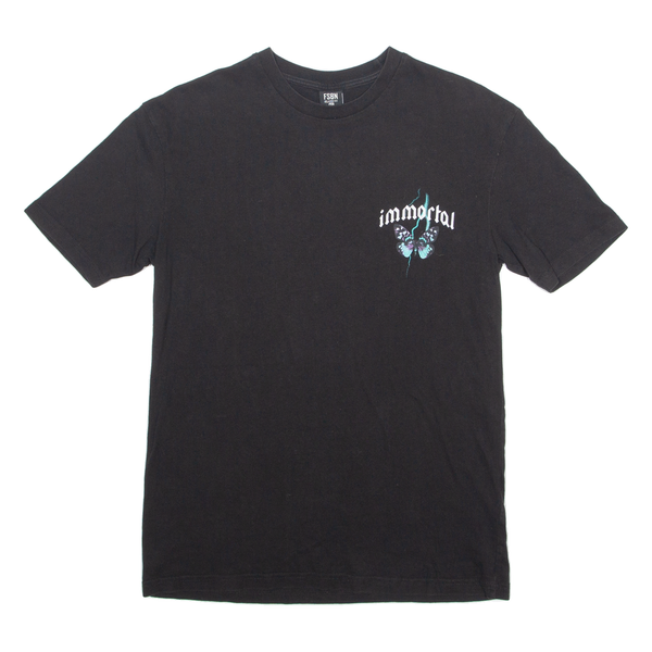 FSBN Immortal Mens T-Shirt Black Crew Neck XS – Cerqular