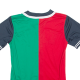 KARL KANI Baseball Mens Jersey Red Button Neck S