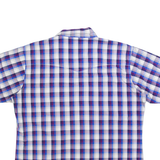 WRANGLER Mens Shirt Blue Check L