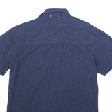 LEVI'S Mens Plain Shirt Blue S